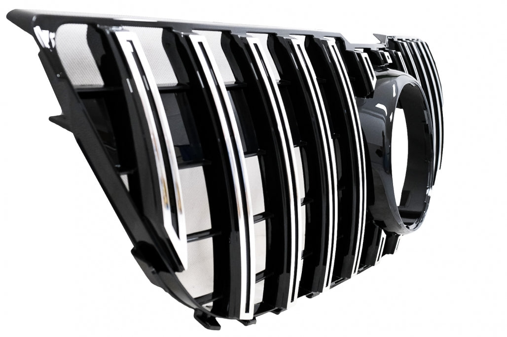 Front Grille GT-R Panamericana Chrome Design for Mercedes GLK X204 Facelift (2013–2015)