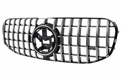 Front Grille GT-R Panamericana Chrome Design for Mercedes GLS X167 SUV (2019–2023)