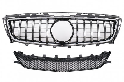 Front Grille GT-R Panamericana Chrome for Mercedes CLS W218 X218 (2011–2014)