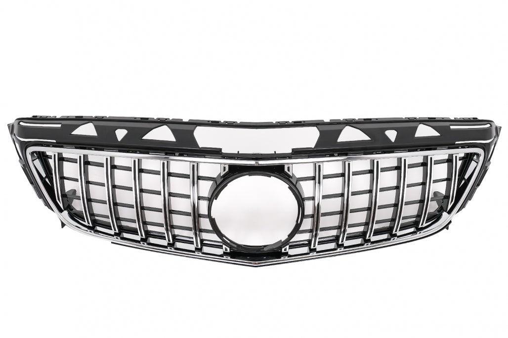 Front Grille GT-R Panamericana Chrome for Mercedes CLS W218 X218 (2011–2014)