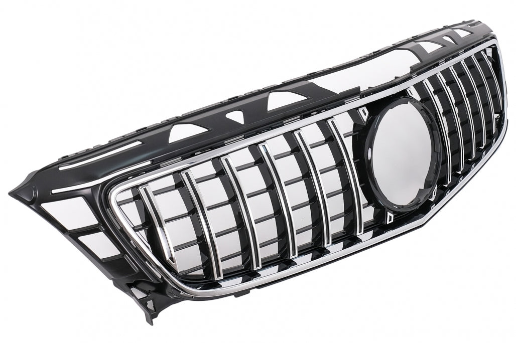 Front Grille GT-R Panamericana Chrome for Mercedes CLS W218 X218 (2011–2014)