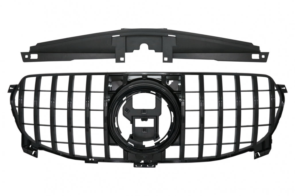 Front Grille GT-R Panamericana Design Black for Mercedes GLE W167 V167 C167 Standard (2019–06.2023)