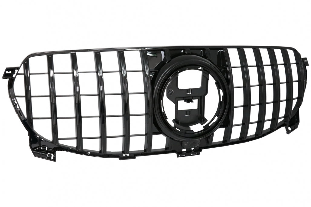 Front Grille GT-R Panamericana Design Black for Mercedes GLE W167 V167 C167 Standard (2019–06.2023)