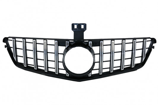 Front Grille GT-R Panamericana Design Chrome for Mercedes C-Class W204 S204 (2007–2014)