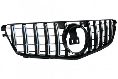 Front Grille GT-R Panamericana Design Chrome for Mercedes C-Class W204 S204 (2007–2014)