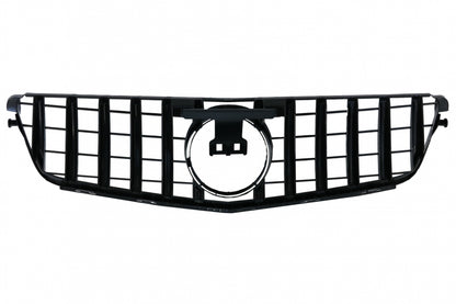 Front Grille GT-R Panamericana Design Chrome for Mercedes C-Class W204 S204 (2007–2014)
