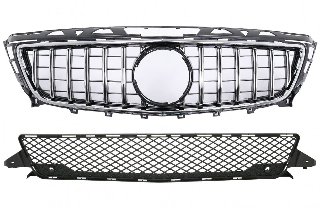 Front Grille GT-R Panamericana Design for Mercedes CLS W218 X218 AMG Sport (2011–2014)