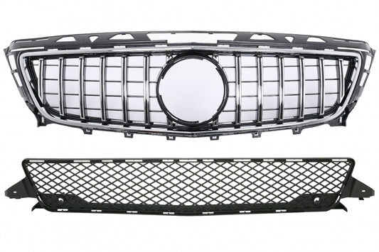 Front Grille GT-R Panamericana Design for Mercedes CLS W218 X218 AMG Sport (2011–2014)