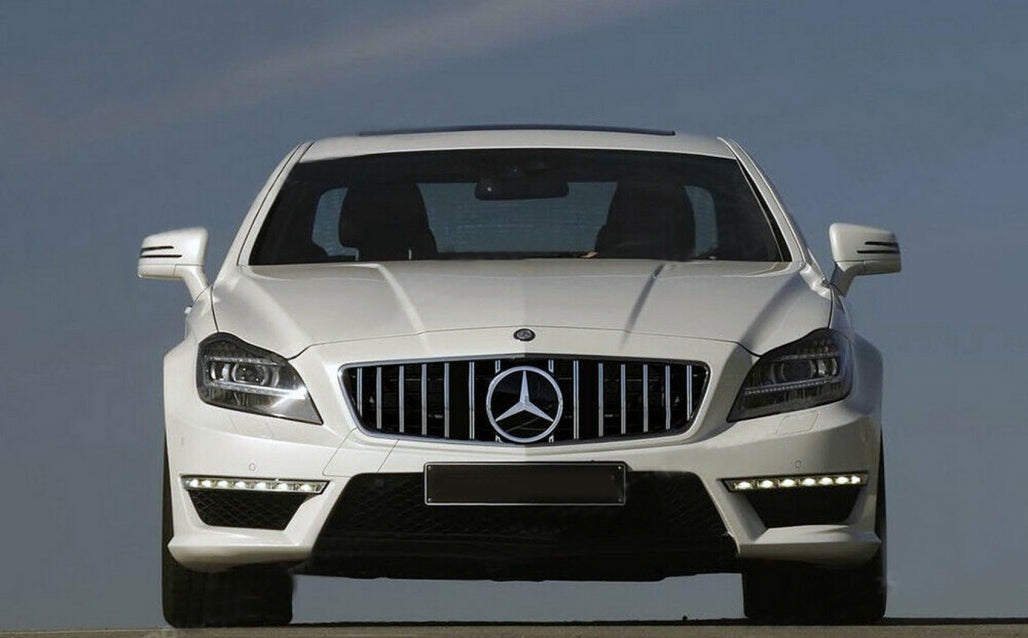 Front Grille GT-R Panamericana Design for Mercedes CLS W218 X218 AMG Sport (2011–2014)