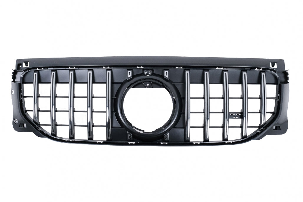 Front Grille GT-R Panamericana Design for Mercedes GLB-Class X247 Facelift (07.2023–2026)