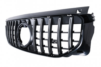 Front Grille GT-R Panamericana Design for Mercedes GLB-Class X247 Facelift (07.2023–2026)
