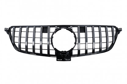 Front Grille GT-R Panamericana Design for Mercedes GLE Coupe C292 W166 SUV (2015–2018)