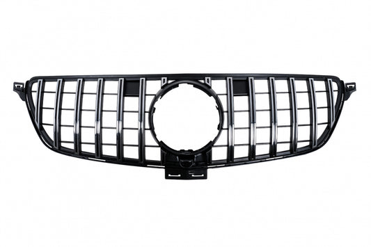 Front Grille GT-R Panamericana Design for Mercedes GLE Coupe C292 W166 SUV (2015–2018)