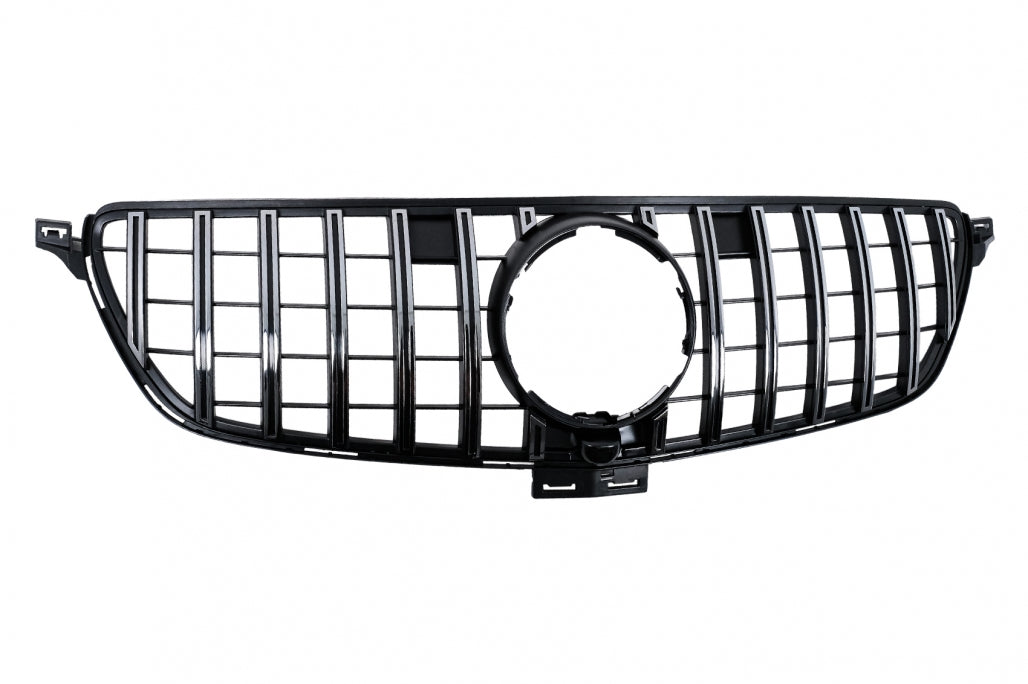 Front Grille GT-R Panamericana Design for Mercedes GLE Coupe C292 W166 SUV (2015–2018)