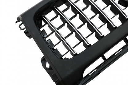 Front Grille GT-R Panamericana Design with Headlights Covers for Mercedes G-Class W464 W463A G63 AMG (06.2018–Up)