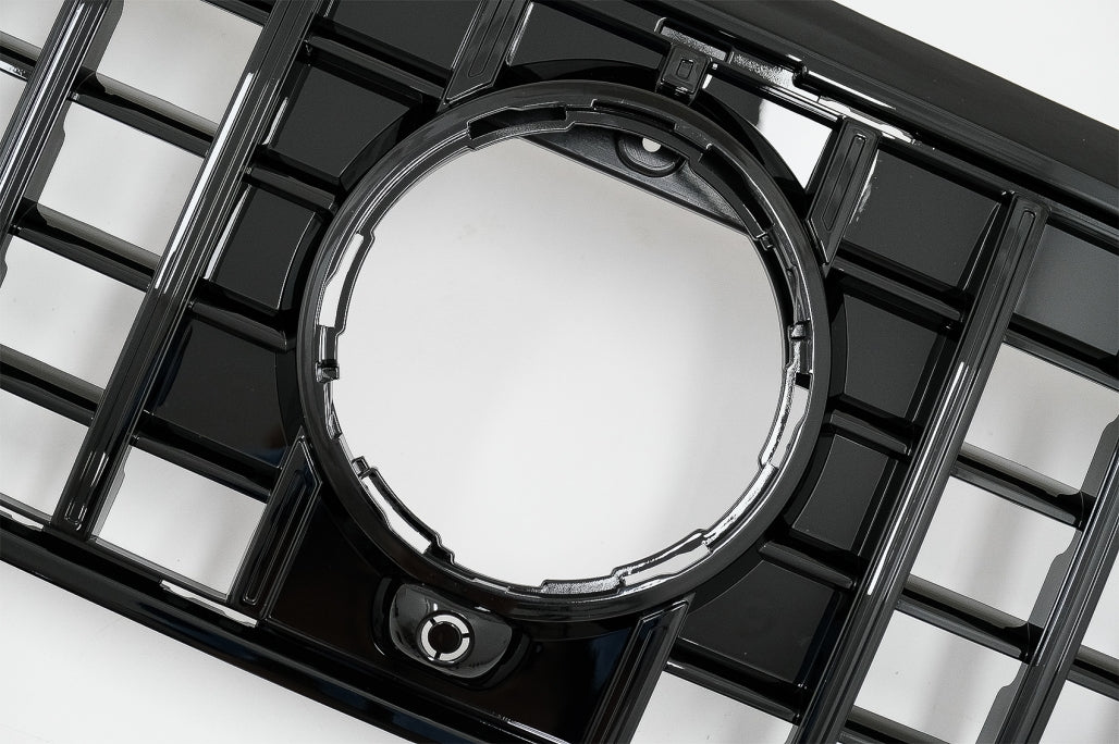 Front Grille GT-R Panamericana Piano Black Design for Mercedes GLB-Class X247 (2019–2023)