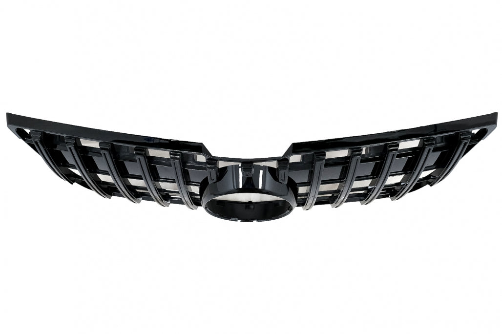Front Grille GT-R Panamericana Piano Black Design for Mercedes GLK X204 Facelift (2013–2015)