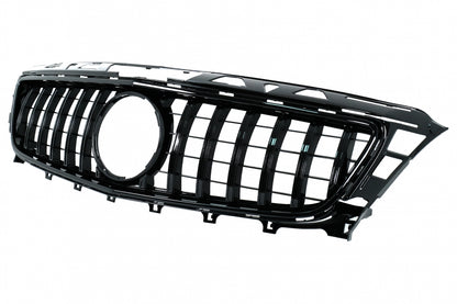 Front Grille GT-R Panamericana Piano Black for Mercedes CLS W218 X218 (2011–2014)