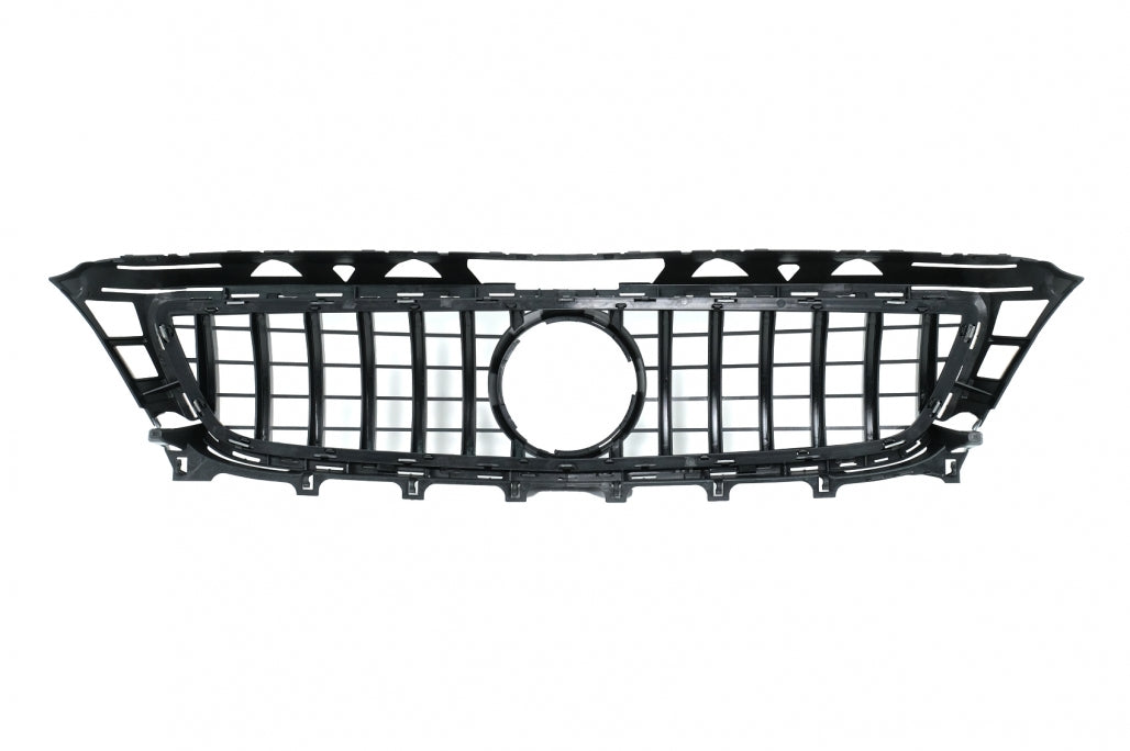 Front Grille GT-R Panamericana Piano Black for Mercedes CLS W218 X218 (2011–2014)