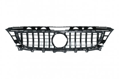 Front Grille GT-R Panamericana Piano Black for Mercedes CLS W218 X218 (2011–2014)
