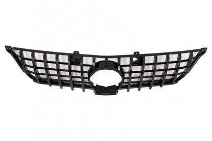 Front Grille GT-R Panamericana Piano Black for Mercedes ML-Class W166 (2012–2014)