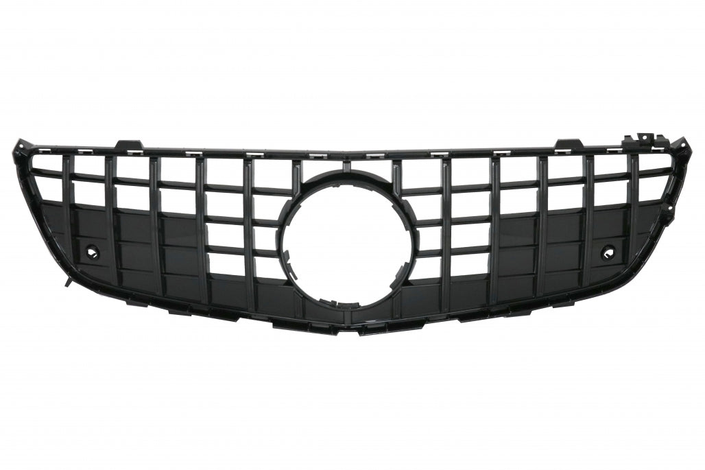 Front Grille GT-R Panamericana Piano Black for Mercedes SL-Class R231 (2012–2016)