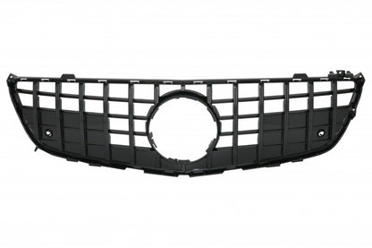 Front Grille GT-R Panamericana Piano Black for Mercedes SL-Class R231 (2012–2016)