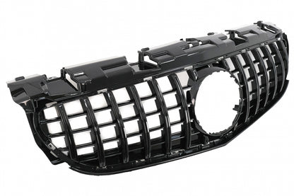 Front Grille GT-R Panamericana Piano Black for Mercedes SLC-Class R172 Facelift (2016–2019)