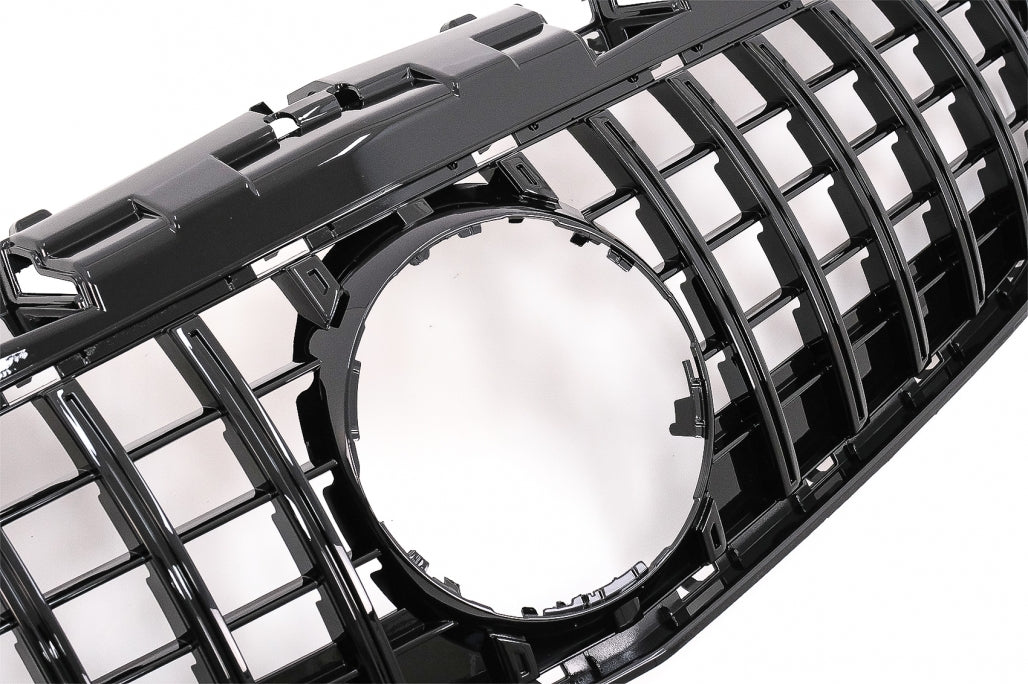 Front Grille GT-R Panamericana Piano Black for Mercedes SLC-Class R172 Facelift (2016–2019)