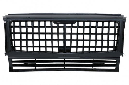 Front Grille GT-R Panamericana Vertical Design for Mercedes G-Class W463 (1990–2014) Piano Black