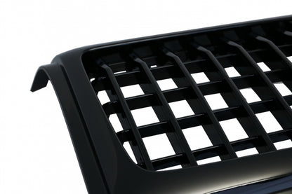 Front Grille GT-R Panamericana Vertical Design for Mercedes G-Class W463 (1990–2014) Piano Black