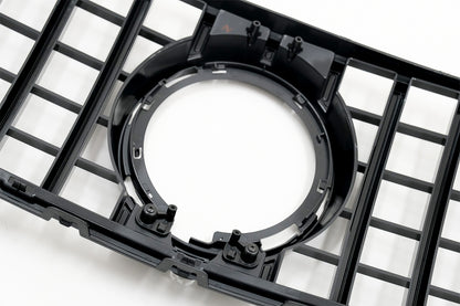 Front Grille GTR Panamericana Black Chrome Design for Mercedes GLC X253 C253 Facelift (2020–2021)