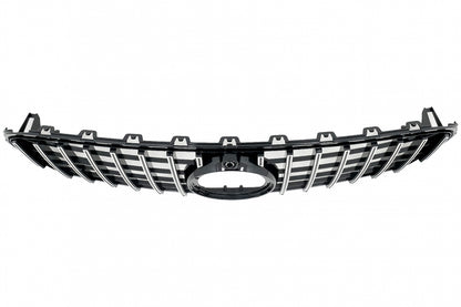 Front Grille GTR Panamericana Black Chrome Design for Mercedes GLC X253 C253 Facelift (2020–2021)