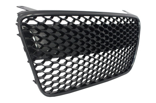Front Grille Honeycomb Design for Audi R8 (2007–2012) Piano Black