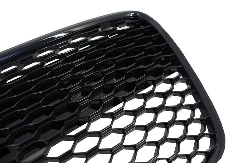 Front Grille Honeycomb Design for Audi R8 (2007–2012) Piano Black