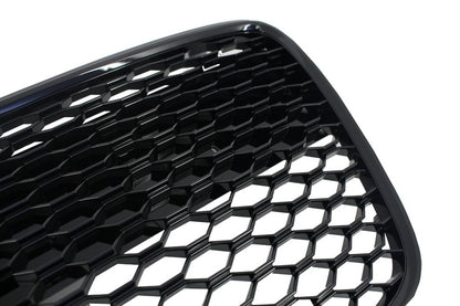 Front Grille Honeycomb Design for Audi R8 (2007–2012) Piano Black