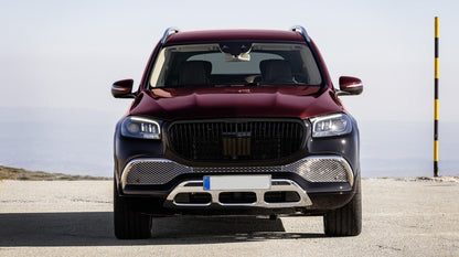 Front Grille M-Design Piano Black for Mercedes GLS X167 SUV (2019–2023)