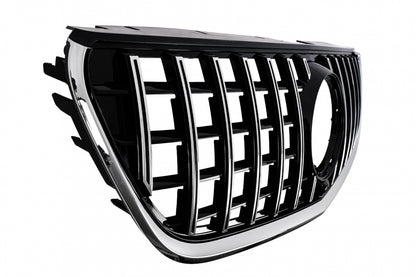 Front Grille Panamericana GT-R Style Black Chrome for Mercedes Vito W447 (2020-Up)
