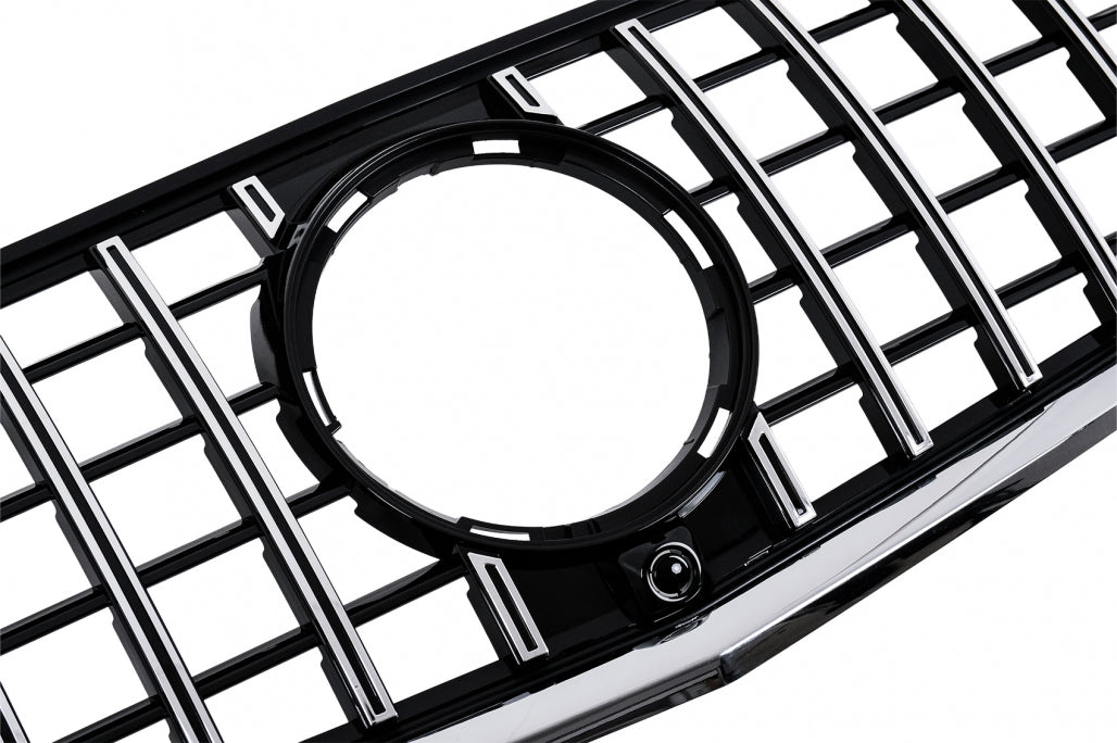 Front Grille Panamericana GT-R Style Black Chrome for Mercedes Vito W447 (2020-Up)