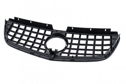 Front Grille Panamericana GT-R Style Black Chrome for Mercedes Vito W447 (2020-Up)