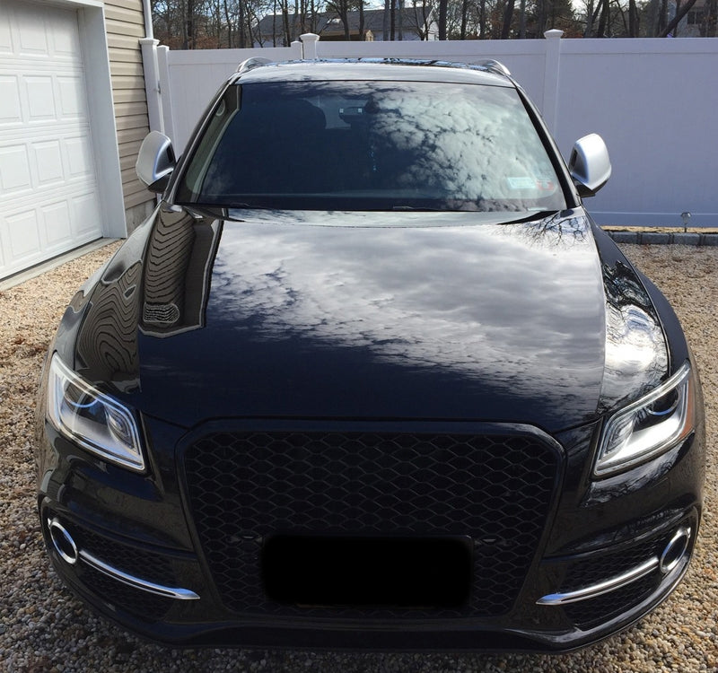 Front Grille Piano Black for Audi Q5 8R Facelift (2012–2015)