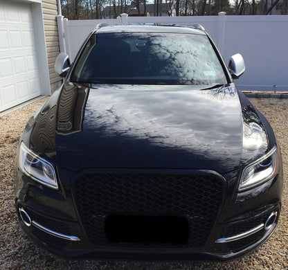 Front Grille Piano Black for Audi Q5 8R Facelift (2012–2015)