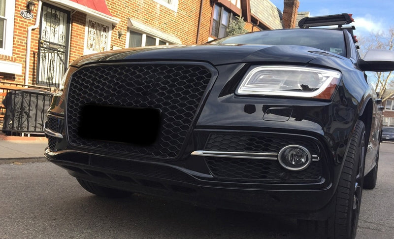 Front Grille Piano Black for Audi Q5 8R Facelift (2012–2015)