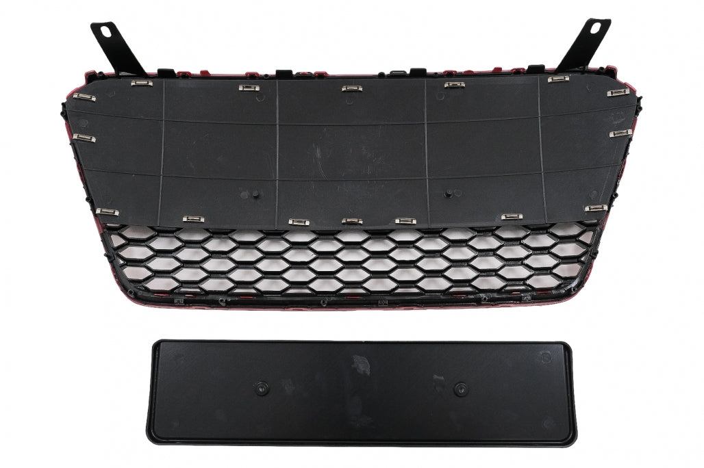 Front Grille RS Design for Audi R8 42 1st Generation Facelift (2013–2015) Glossy Black Red
