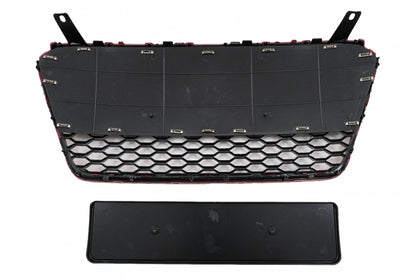 Front Grille RS Design for Audi R8 42 1st Generation Facelift (2013–2015) Glossy Black Red