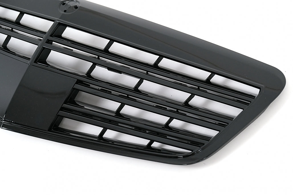 Front Grille S63 S65 Design Piano Black for Mercedes S-Class W221 Facelift (2010–2013)
