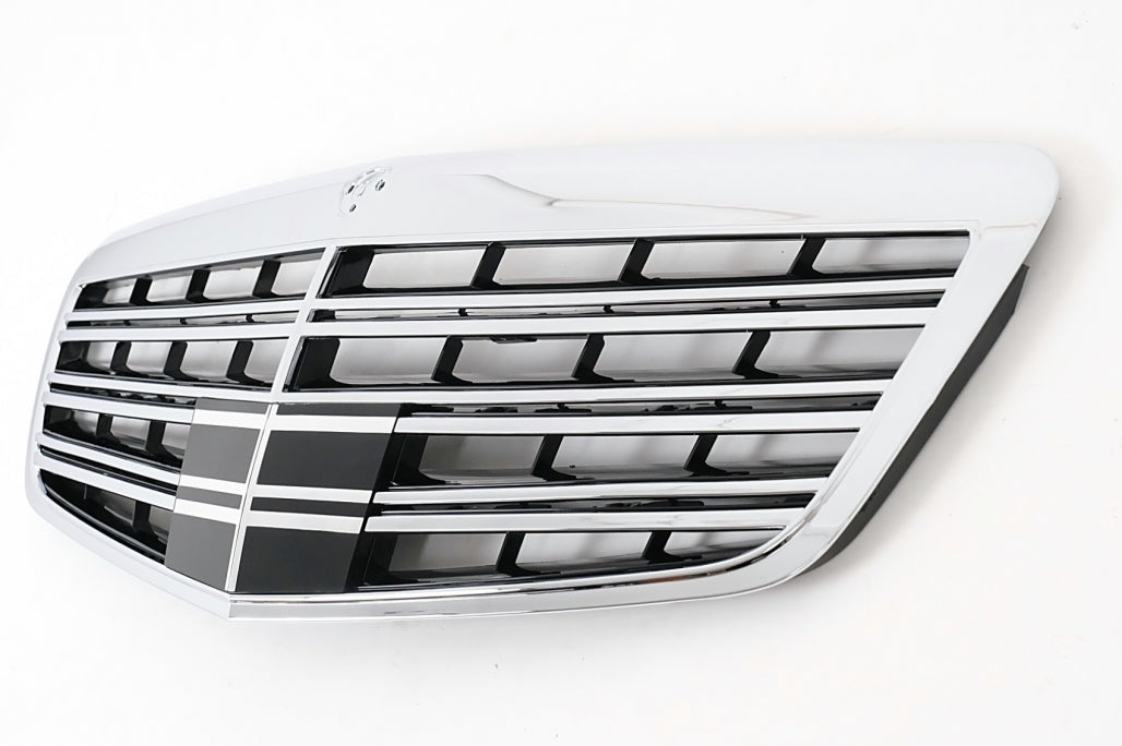Front Grille S63 S65 Design for Mercedes S-Class W221 Facelift (2010–2013)