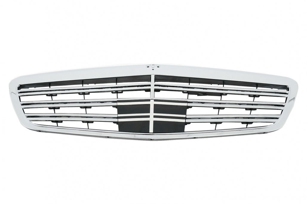 Front Grille S63 S65 Design for Mercedes S-Class W221 Facelift (2010–2013)
