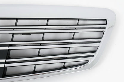 Front Grille S63 S65 Design for Mercedes S-Class W221 Facelift (2010–2013)
