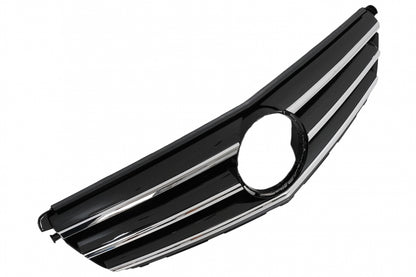 Front Grille Sport Design Black for Mercedes C-Class W204 S204 (2007–2014)